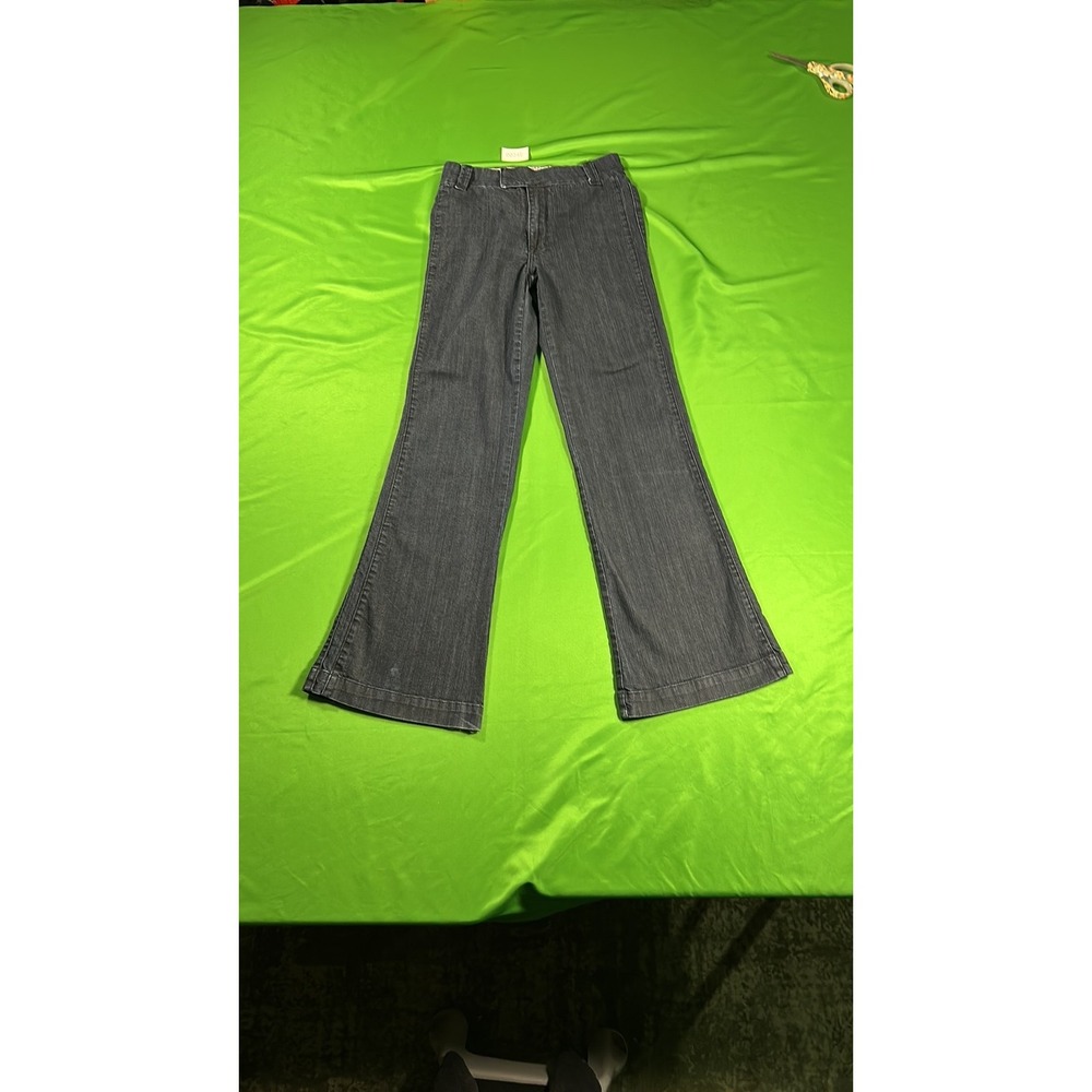 Anthropologie Shio High Rise Wide Leg Trouser Jeans Dark Indigo Size 27
